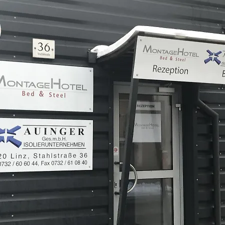 Montagehotel Bed&steel Hotel Linz